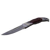 Нож складной Columbia USA Saber в чехле коричневый (3914046)  - ВОЕНТОРГ ТЫЛОВИК