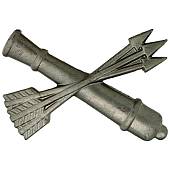 Эмблема ( знак ) петличная ( петлица ) ПВО защитная (2102034) - ВОЕНТОРГ ТЫЛОВИК