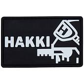 Нашивка ( шеврон патч patch ) тактическая HAKKI 3D PVC ( пластизоль ) на липучке 8х5 черная (2504315) - ВОЕНТОРГ ТЫЛОВИК