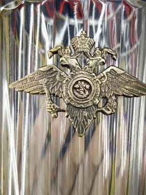 Стакан граненый с символикой МВД РОССИИ (4609189) - HAKKI.RU