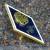 Знак нагрудный ( ромб ) об окончании ГМА закрутка (2301561) - HAKKI.RU