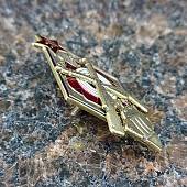 Знак нагрудный ( ромб ) За стрельбу из винтовки на стрелковых соревнованиях РККА 3 степени закрутка (2305096) - ВОЕНТОРГ ТЫЛОВИК