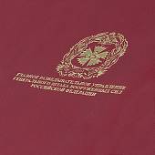 Ежедневник с символикой ГРУ ГШ ВС РФ недатированный А5 136 л 19-22 золото темно-красный (4302107) - ВОЕНТОРГ ТЫЛОВИК