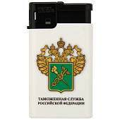 Зажигалка газовая с символикой ФТС ( Федеральная таможенная служба - CUSTOMS ) России (4403104) - ВОЕНТОРГ ТЫЛОВИК