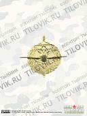 Эмблема ( знак ) петличная ( петлица ) Пограничная служба ФСБ золотистая (2102186) - ВОЕНТОРГ ТЫЛОВИК