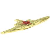 Знак фрачный Командир Подводной лодки на пимсе золотистый (2302093) - ВОЕНТОРГ ТЫЛОВИК