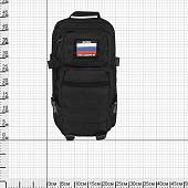Рюкзак GARSING ( ГАРСИНГ ) САПЁР тактический штурмовой с системой MOLLE GSG-30 25 л черный (3306141) - ВОЕНТОРГ ТЫЛОВИК