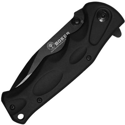 Нож складной BOKER полуавтоматический с клипсой черный (3913098) - HAKKI.RU