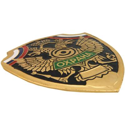 Знак ( жетон ) нагрудный Охрана (2304006) - HAKKI.RU