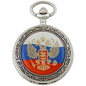 Часы карманные ПОЛЕТ ( POLJOT ) кварцевые мужские с символикой ФСБ России 2035/905.1.001 (4104004) - ВОЕНТОРГ ТЫЛОВИК