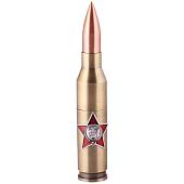 Зажигалка патрон с символикой СССР / Пролетарии всех стран соединяйтесь газовая 140 мм золотистая (4403076) - ВОЕНТОРГ ТЫЛОВИК