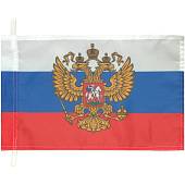 Флаг Герб ( орел ) России триколор 30х40 (4703050) - ВОЕНТОРГ ТЫЛОВИК