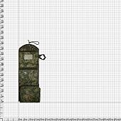 Несессер ( косметичка укладка ) армейский для военнослужащих 4 кармана 20х25 камуфлированный цифра зеленая (3510011) - ВОЕНТОРГ ТЫЛОВИК