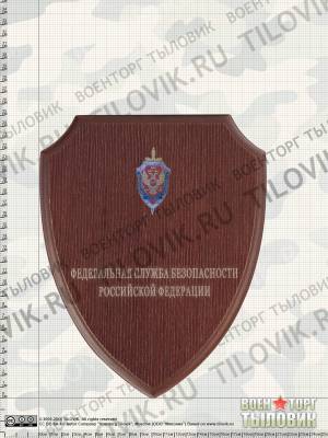 Плакетка с символикой ФСБ России 25х20 (4406075) - HAKKI.RU