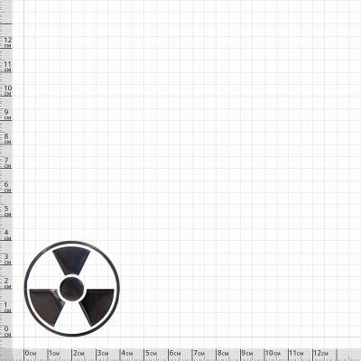 Наклейка металлизированная Радиация D-4 (4420052) - HAKKI.RU