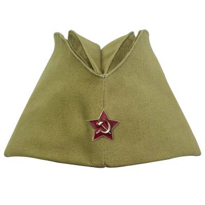 Пилотка военная солдатская СА ВС СССР со звездой (1405992) - HAKKI.RU