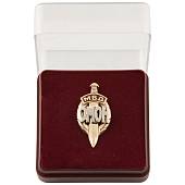Знак фрачный МВД ОМОН ( меч ) 27 мм золотистый на пимсе (2302009) - ВОЕНТОРГ ТЫЛОВИК