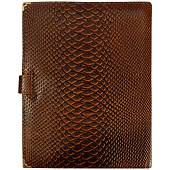 Еженедельник недатированный А4 144 стр натуральная кожа коричневый (4302911) - ВОЕНТОРГ ТЫЛОВИК