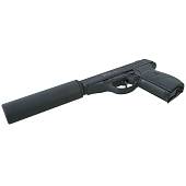 Пистолет GALAXY пневматический страйкбольный Walther PPS с глушителем магазин 8 шт калибр 6 мм (3219051) - ВОЕНТОРГ ТЫЛОВИК