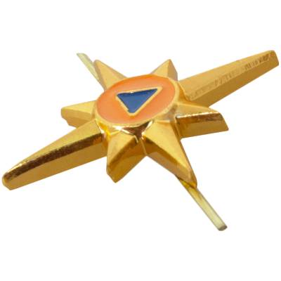 Эмблема ( знак ) петличная ( петлица ) МЧС России золотистая (2102988) - HAKKI.RU