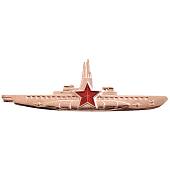 Знак нагрудный Командир Подводной лодки золотистый закрутка (2301109) - ВОЕНТОРГ ТЫЛОВИК