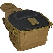Сумка-органайзер TAC через плечо тактическая MOLLE коричневая (3310171) - ВОЕНТОРГ ТЫЛОВИК