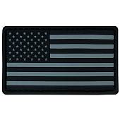 Нашивка ( шеврон патч patch ) тактическая флаг USA США 3D PVC ( пластизоль ) на липучке 7,5х4,5 черная (2504259) - ВОЕНТОРГ ТЫЛОВИК