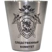 Набор походный стопки ( рюмки ) с гравировкой Следственный комитет России в чехле 4х30 мл (3405231) - ВОЕНТОРГ ТЫЛОВИК