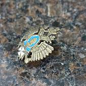 Знак фрачный НВМУ ( Нахимовское военно-морское училище) золотистый (2302963) - ВОЕНТОРГ ТЫЛОВИК