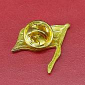 Знак фрачный Флаг ( флажок ) Донское казачество на флагштоке на пимсе (2302935) - ВОЕНТОРГ ТЫЛОВИК