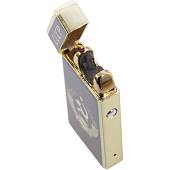 Зажигалка с символикой Герб СССР электронная с зарядкой от USB черно-золотистая (4403319) - ВОЕНТОРГ ТЫЛОВИК
