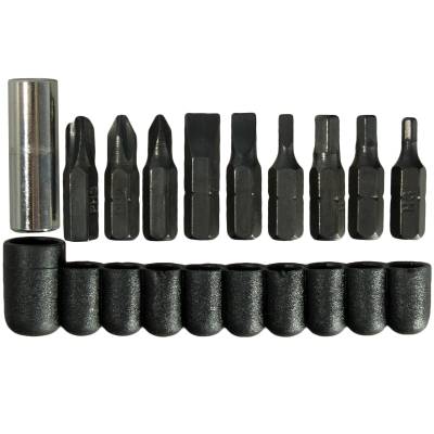 Инструмент многофункциональный ( Multi Tool ) 9 инструментов +10 насадок черный (3304995) - HAKKI.RU