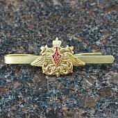 Заколка ( зажим закрепка ) для галстука ВМФ России латунная (2111993) - ВОЕНТОРГ ТЫЛОВИК