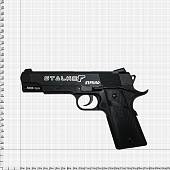 Пистолет пневматический STALKER S1911RD CO2 12 g. 4,5 мм / 177 (3106987) - ВОЕНТОРГ ТЫЛОВИК