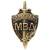Знак фрачный Ветеран МВД России (2302091) - HAKKI.RU