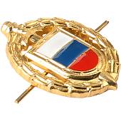 Эмблема ( знак ) петличная ( петлица ) ФСО России золотистая (2102121) - ВОЕНТОРГ ТЫЛОВИК