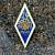 Знак нагрудный ( ромб ) об окончании СПб ГАСУ закрутка (2301565) - HAKKI