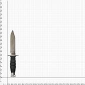 Нож туристический САРО ( SARO ) разделочный НР-2000 AUS6 в чехле (3917091) - ВОЕНТОРГ ТЫЛОВИК