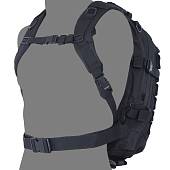 Рюкзак TAC тактический системы MOLLE ( МОЛЛЕ ) 27х46х28 35 л черный (3306048) - ВОЕНТОРГ ТЫЛОВИК