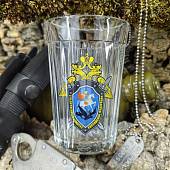 Стакан граненый с символикой СК ( Следственный комитет ) России (4609124) - ВОЕНТОРГ ТЫЛОВИК