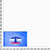 Флаг Космические войска России 90х135 (4701007) - ВОЕНТОРГ ТЫЛОВИК