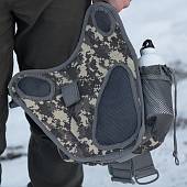 Сумка-органайзер TAC на плечо тактическая MOLLE цифра белая (3310181) - ВОЕНТОРГ ТЫЛОВИК