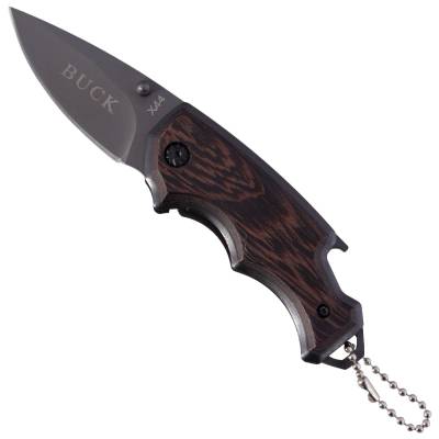 Нож складной BUCK карманный коричневый (3914067)  - HAKKI.RU
