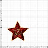 Знак Звезда СССР на пимсе (2305037) - ВОЕНТОРГ ТЫЛОВИК
