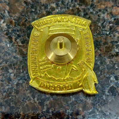 Знак нагрудный УЧАСТНИК АНТАРКТИЧЕСКОЙ ЭКСПЕДИЦИИ России закрутка (2301203) - HAKKI.RU
