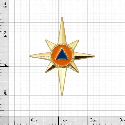 Знак нагрудный Эмблема МЧС России закрутка (2301286) - HAKKI.RU