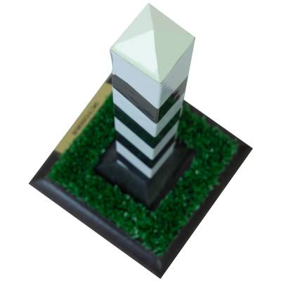 Столб пограничный сувенирный Эстония настольный 9х9х22 см (4803031) - HAKKI.RU
