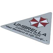 Шильдик ( наклейка шильд ) на авто UMBRELLA CORPORATION Our Business if Life Itself серебристый (12017807) - ВОЕНТОРГ ТЫЛОВИК