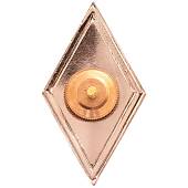 Знак нагрудный ( ромб ) МО РФ об окончании Военной академии закрутка белый (2301096) - ВОЕНТОРГ ТЫЛОВИК
