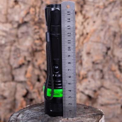 Фонарь LED карманный светодиодный zoom черный (3311997) - HAKKI.RU